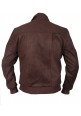 Men's Suede Bomber Jacket
